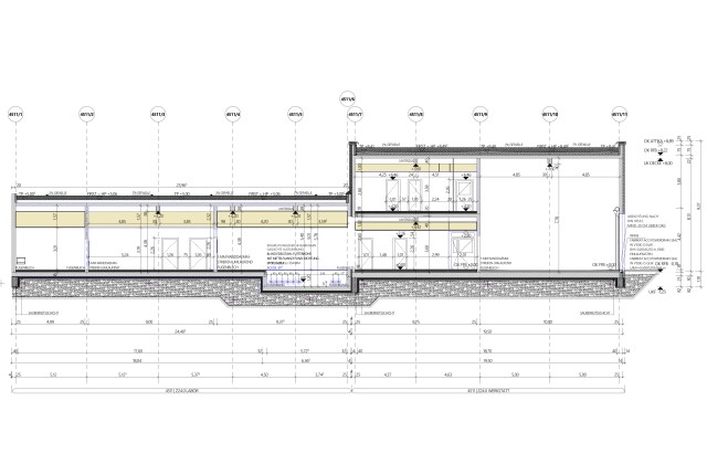 Shell construction planning for a production facility