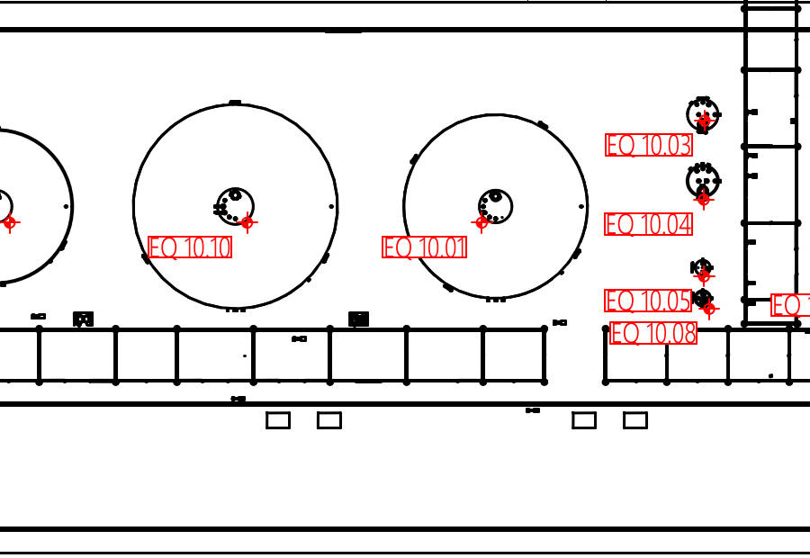 Material flow, process flow diagram and emission sources in BImSchG planning